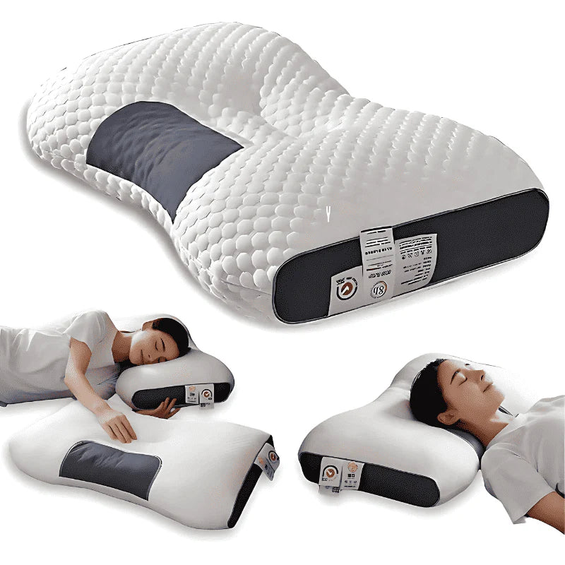 ErgoSleep™ Almohada Cervical - Alivio Instantáneo para el Dolor de Cuello