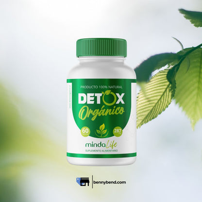 DetoxPure™ - Fórmula Orgánica para Desinflamar y Adelgazar Naturalmente